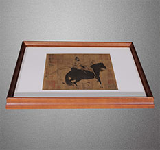 开封市书画装裱配框服务案例